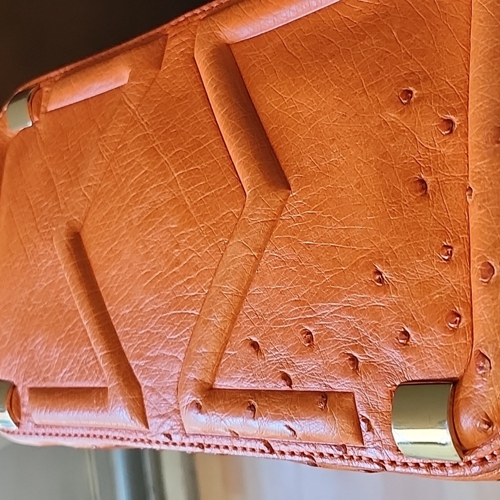 MaxMara Exotic Ostrich Made in Italy - Picture 12 of 16